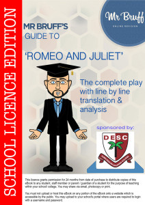 Mr Bruff's Guide To Shakespeare's 'Romeo And Juliet' - EBook - MrBruff.com