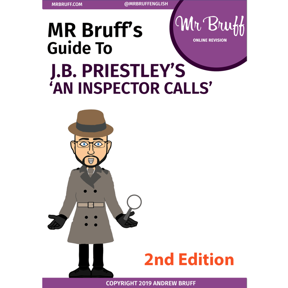mr bruff an inspector calls essay
