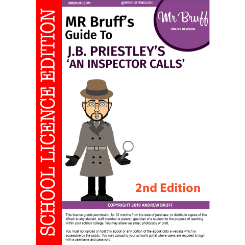 Mr Bruff’s Guide to ‘An Inspector Calls’ 2nd edition - School Licence ...