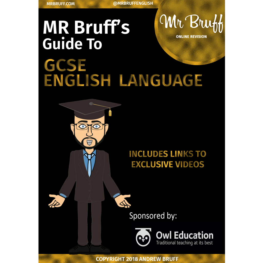 how to write a speech mr bruff