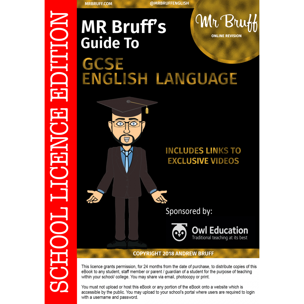 Mr Bruff's Guide To Animal Farm - School Licence EBook - MrBruff.com