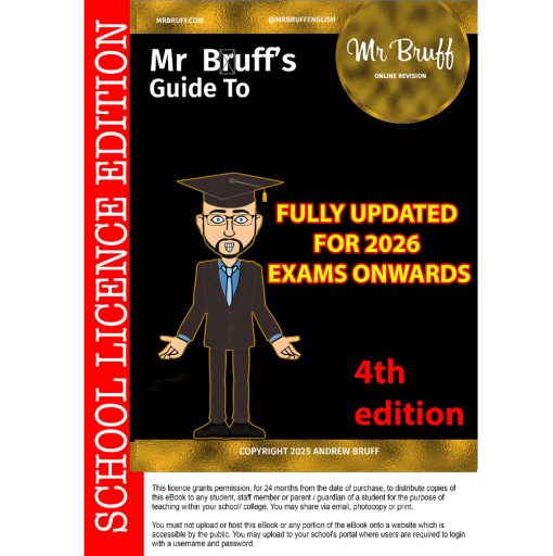 Mr Bruff’s Guide to GCSE English Language 4th Edition– School Licence eBook