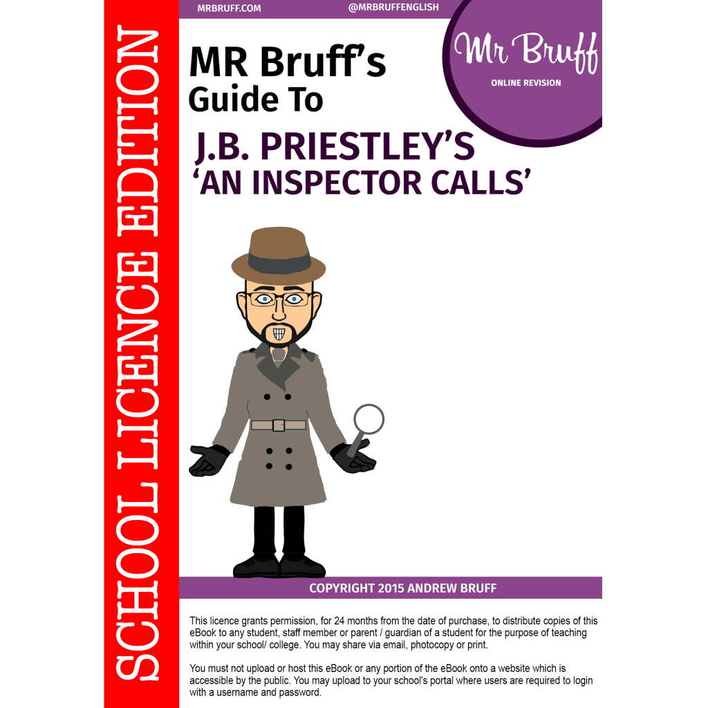Mr Bruff’s Guide to ‘An Inspector Calls’ - School Licence eBook ...