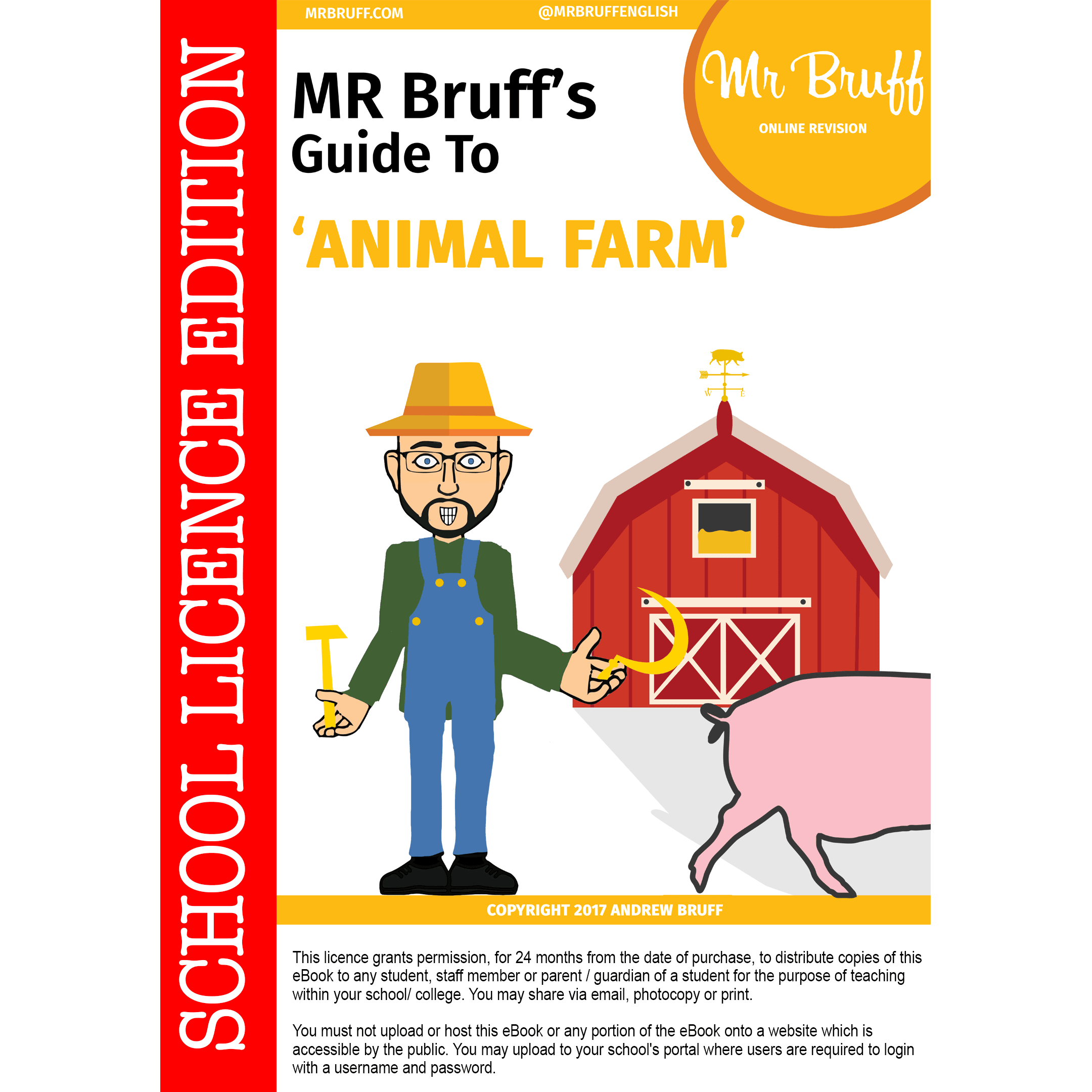 Mr Bruff's Guide to Animal Farm - School Licence eBook 