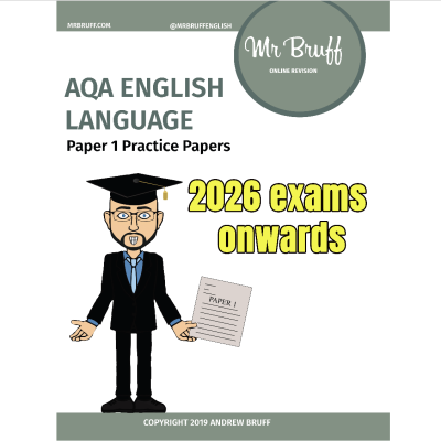 AQA English Language Paper 1 Practice Papers -2026 eBook