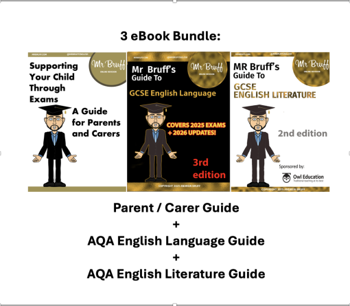 3 eBook Bundle: Parent/Carer Guide + Language Guide + Literature Guide