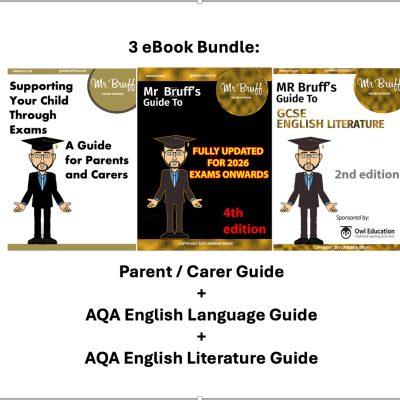 3 eBook Bundle: Parent/Carer Guide + Language Guide + Literature Guide