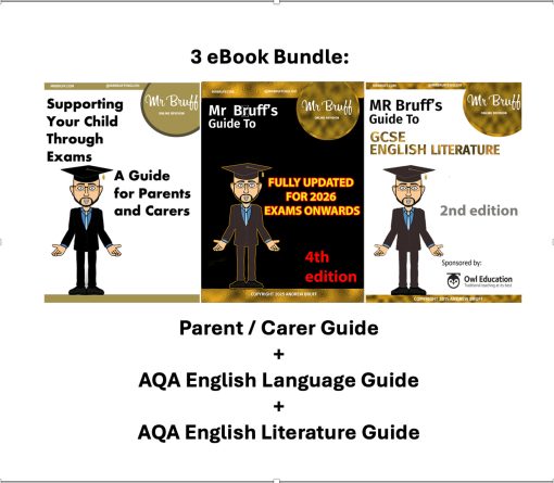 3 eBook Bundle: Parent/Carer Guide + Language Guide + Literature Guide