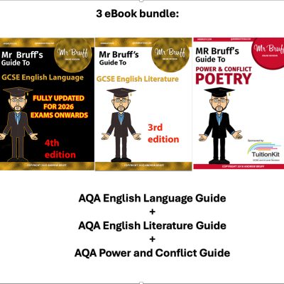 3 eBook Bundle: Language Guide, Literature Guide & Poetry Guide