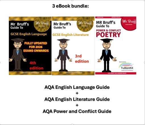 3 eBook Bundle: Language Guide, Literature Guide & Poetry Guide