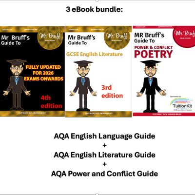 3 eBook Bundle: Language Guide, Literature Guide & Poetry Guide