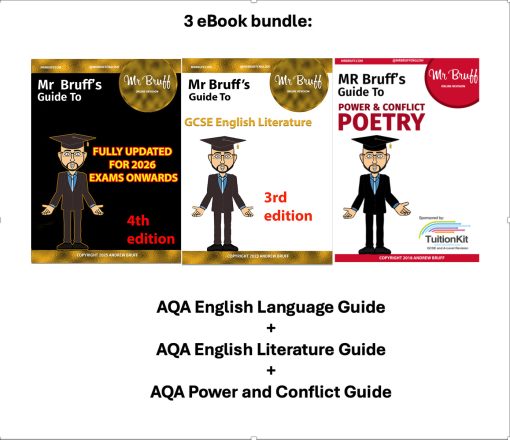 3 eBook Bundle: Language Guide, Literature Guide & Poetry Guide