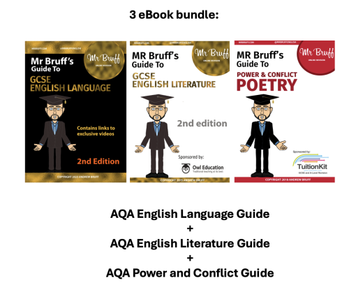 3 eBook Bundle: Language Guide, Literature Guide & Poetry Guide