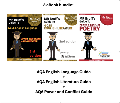 3 eBook Bundle: Language Guide, Literature Guide & Poetry Guide